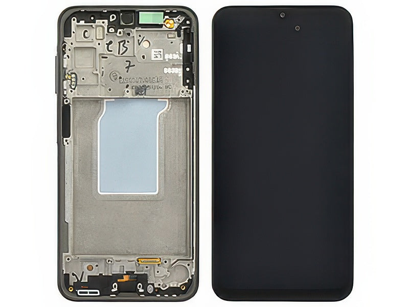 Display Lcd Incell Nero con Frame No sensore proxy e Lettore impronta Qualità Ottima per Samsung SM-A266 Galaxy A26 5G