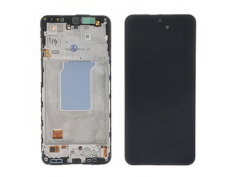 Lcd + Touch Screen + Frame Nero per Samsung SM-A276 Galaxy A27 5G