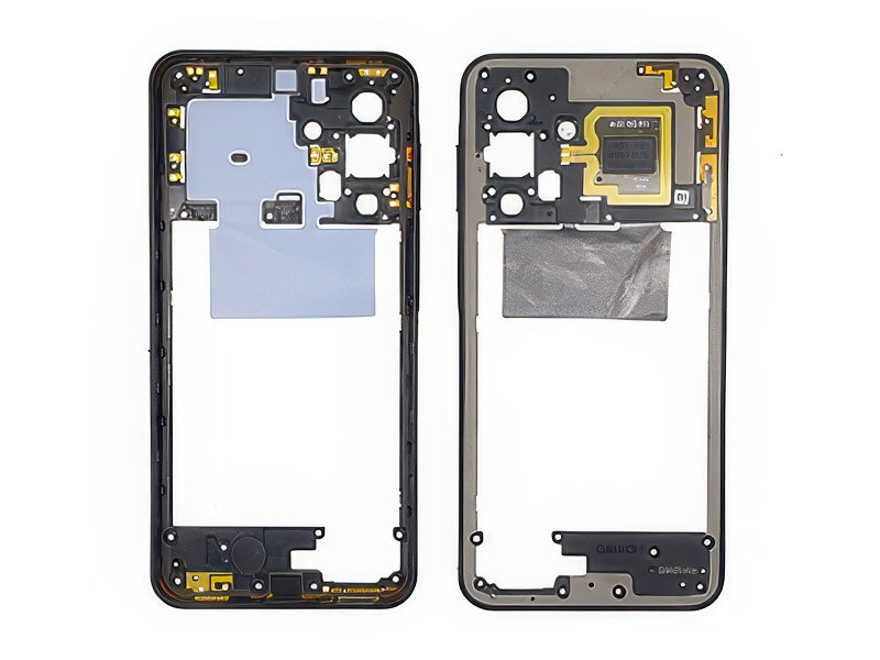 Rear Cover + Tasto Volume + Antenna NFC Nero per Samsung SM-A276 Galaxy A27 5G