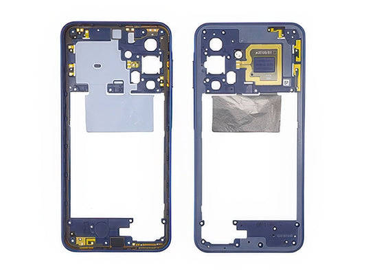 Rear Cover + Tasto Volume + Antenna NFC Blu per Samsung SM-A276 Galaxy A27 5G