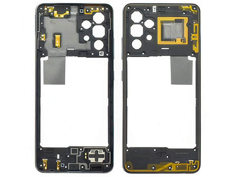Rear Cover + Tasti Laterali + Antenna NFC + Suoneria Awesome Black per Samsung SM-A325 Galaxy A32