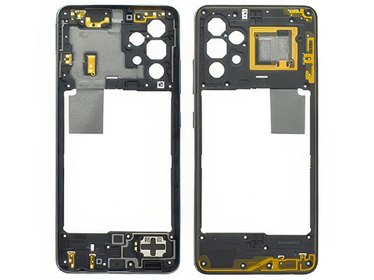 Rear Cover + Tasti Laterali + Antenna NFC + Suoneria Awesome Black per Samsung SM-A325 Galaxy A32