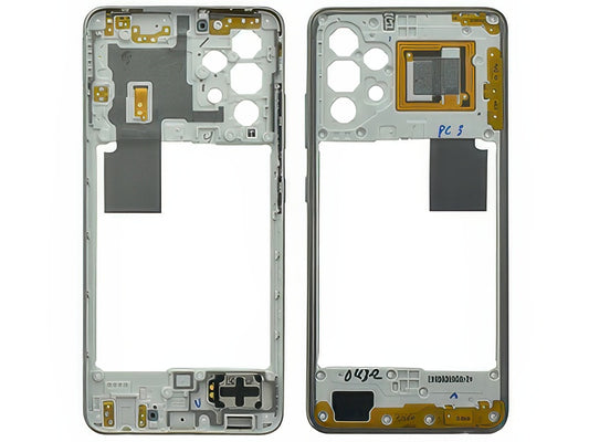 Rear Cover + Tasti Laterali + Antenna NFC + Suoneria Awesome White per Samsung SM-A325 Galaxy A32