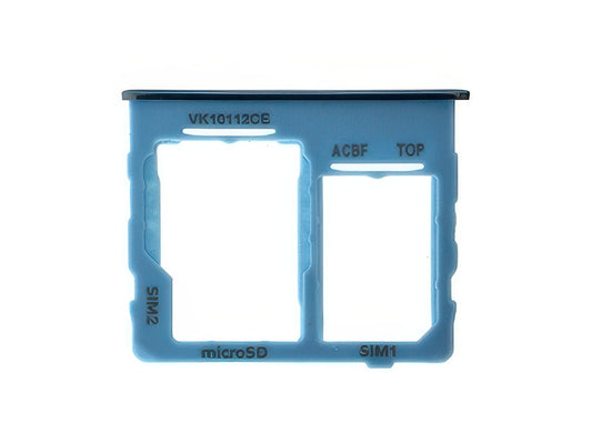 Sportello Dual Sim card/SD Card + Alloggio Blu per Samsung SM-A326 Galaxy A32 5G