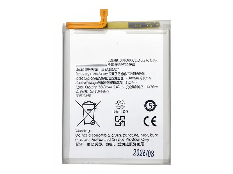 Batteria Litio 5000 mAh slim per Samsung SM-A336 Galaxy A33 5G