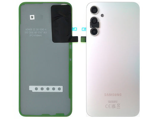 Cover Batteria + Cover Camera completo + Adesivi Awesome Silver per Samsung SM-A346 Galaxy A34 5G