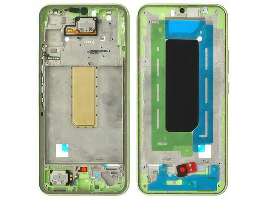 Rear Cover + Tasti Laterali + Altoparlante Awesome Lime per Samsung SM-A346 Galaxy A34 5G