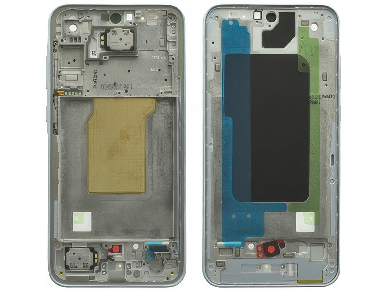 Rear Cover + Tasti Laterali Awesome Ice Blue per Samsung SM-A356 Galaxy A35 5G