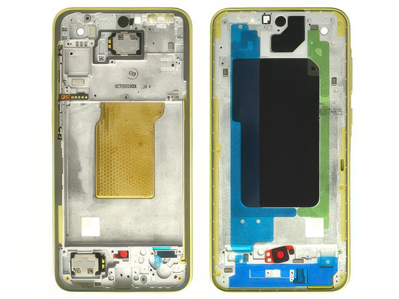 Rear Cover + Tasti Laterali Awesome Lemon per Samsung SM-A356 Galaxy A35 5G