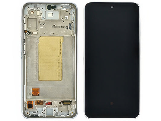 Lcd + Touch Screen + Frame + Tasti Laterali Lavender per Samsung SM-A366 Galaxy A36 5G