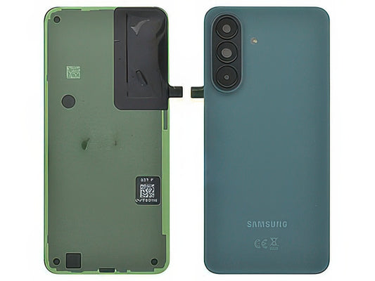 Cover Batteria + Vetrino Camera + Adesivi Awesome Graygreen per Samsung SM-A376 Galaxy A37 5G