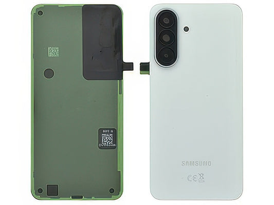 Cover Batteria + Vetrino Camera + Adesivi Awesome White per Samsung SM-A376 Galaxy A37 5G