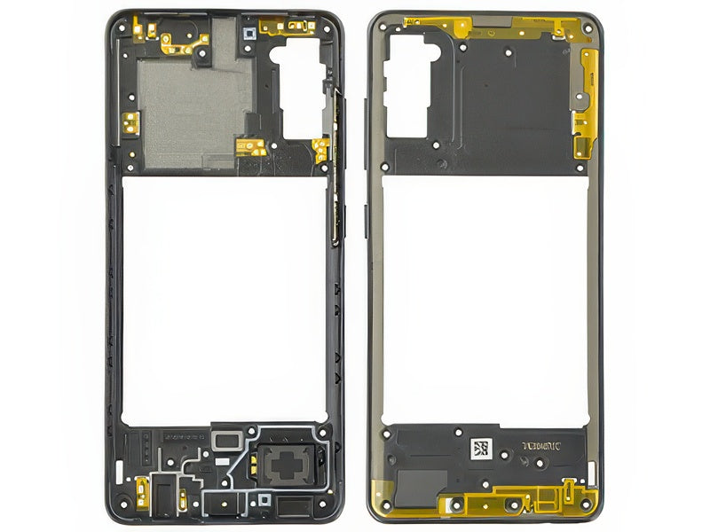 Rear Cover + Suoneria + Antenna + Tasti Laterali Nero per Samsung SM-A415 Galaxy A41