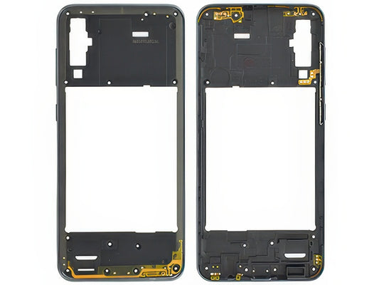 Rear Cover + Tasti Laterali Nero per Samsung SM-A505 Galaxy A50