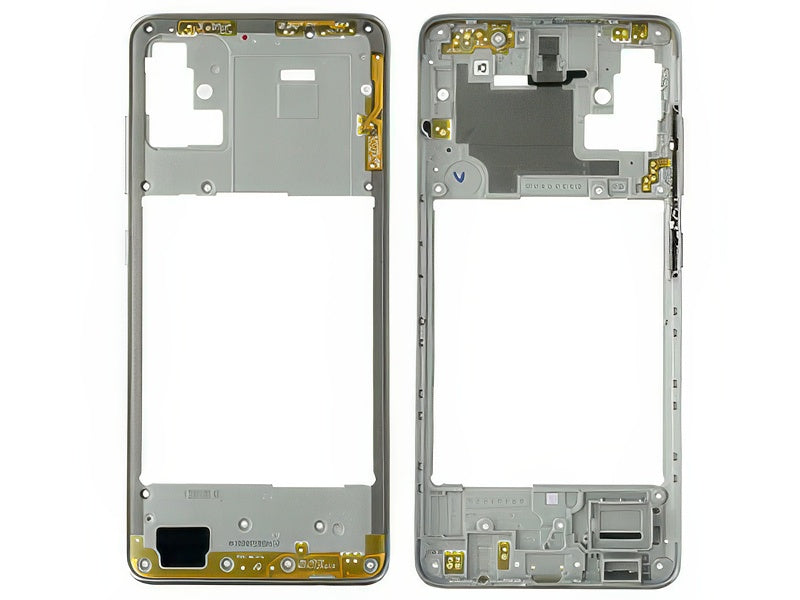 Rear Cover + Tasti Laterali Bianco per Samsung SM-A515 Galaxy A51