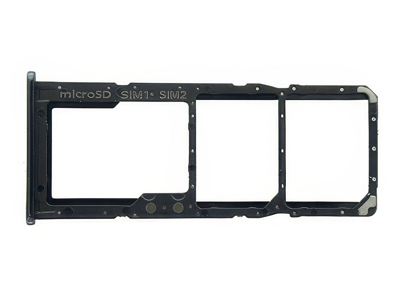 Sportello Dual Sim card/SD Card + Alloggio Nero per Samsung SM-A515 Galaxy A51