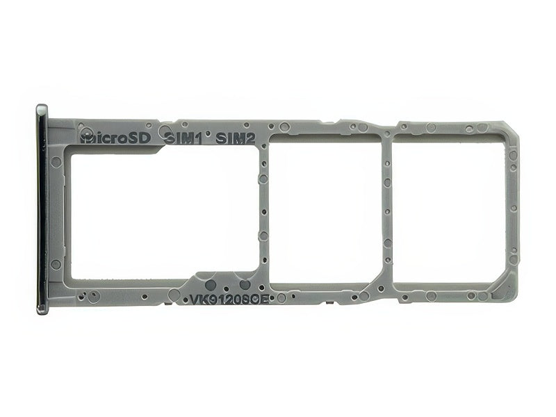 Sportello Dual Sim card/SD Card + Alloggio Argento per vers. Bianco per Samsung SM-A515 Galaxy A51