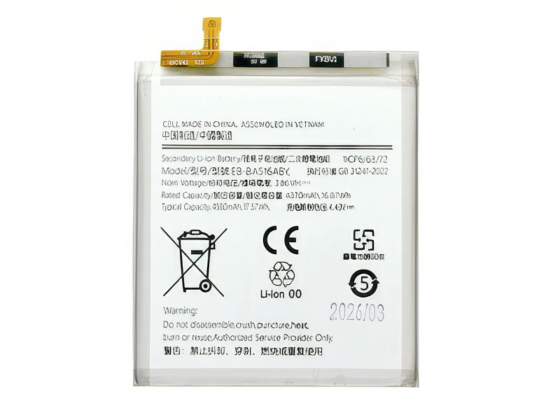 Batteria Litio 5000 mAh slim per Samsung SM-A516 Galaxy A51 5G