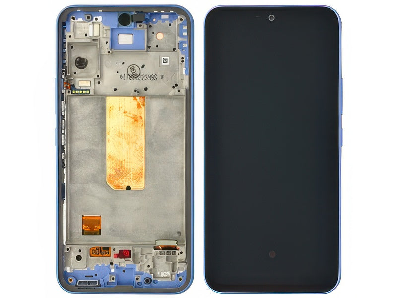 Lcd + Touchscreen + Frame + Tasti Laterali Awesome Violet per Samsung SM-A546 Galaxy A54 5G