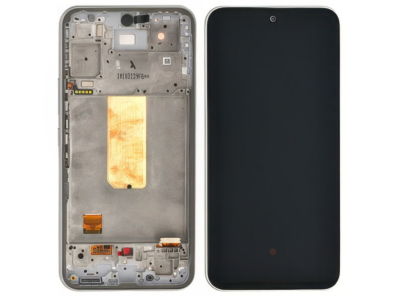Lcd + Touchscreen + Frame + Tasti Laterali Awesome White per Samsung SM-A546 Galaxy A54 5G