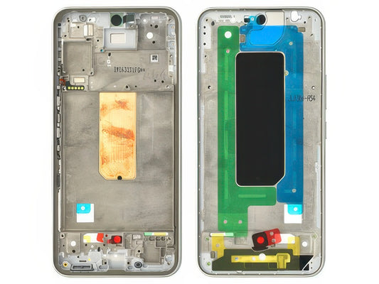 Rear Cover + Tasti Laterali Awesome White per Samsung SM-A546 Galaxy A54 5G