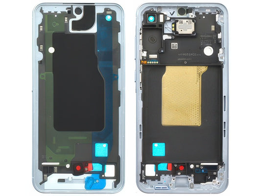 Rear Cover + Tasti Laterali Awesome Ice Blue per Samsung SM-A556 Galaxy A55 5G