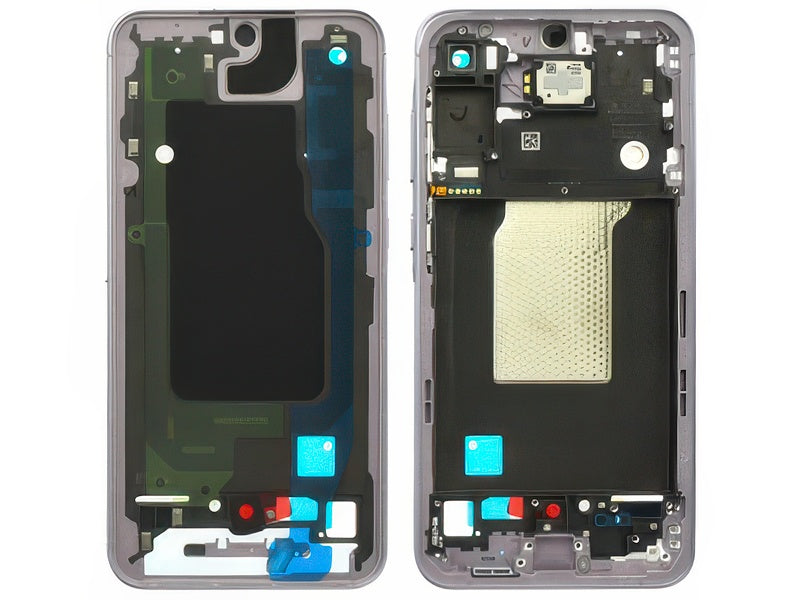 Rear Cover + Tasti Laterali Awesome Lilac per Samsung SM-A556 Galaxy A55 5G