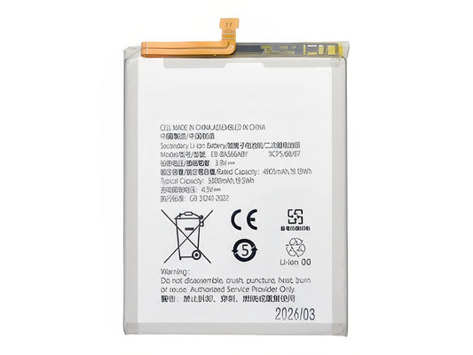 Batteria Litio 5000 mAh slim per Samsung SM-A566 Galaxy A56 5G