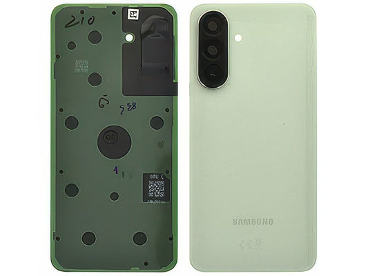 Cover Batteria + Vetrino Camera + Adesivi Olive per Samsung SM-A566 Galaxy A56 5G