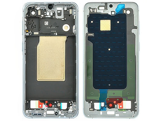 Guscio frontale + Frame Supporto LCD e Touchscreen + Tasti Laterali Awesome Icyblue per Samsung SM-A576 Galaxy A57 5G