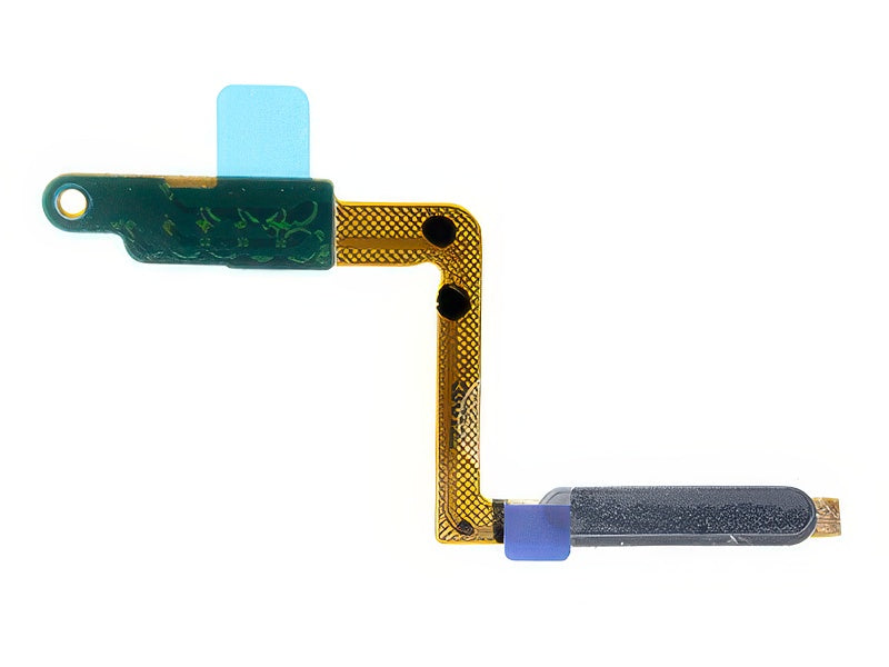Flat cable + Lettore Impronta Nero per Samsung SM-A750 Galaxy A7 2018
