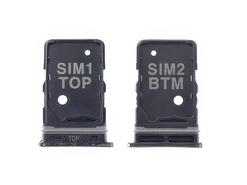 Sportello Dual Sim card + Alloggio Nero per Samsung SM-A805 Galaxy A80