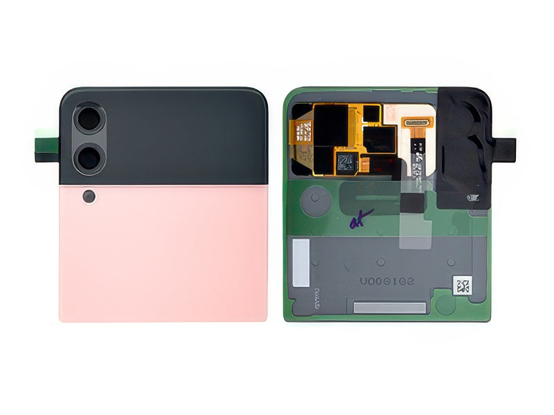 Lcd Esterno + Cover Superiore + Vetrino Camera Rosa per Samsung SM-F711 Galaxy Z Flip3 5G