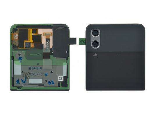 Lcd Esterno + Cover Superiore + Vetrino Camera Graphite per Samsung SM-F721 Galaxy Z Flip4