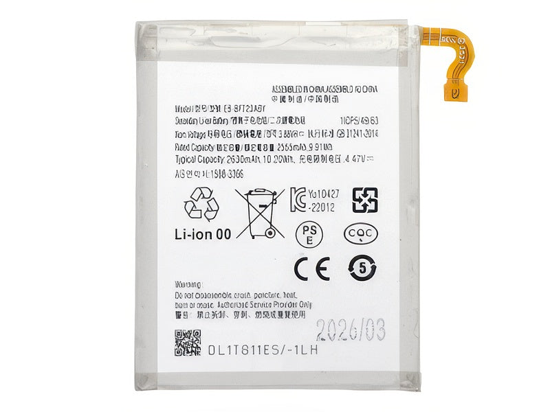 Batteria Litio 2630 mAh slim per Samsung SM-F721 Galaxy Z Flip4