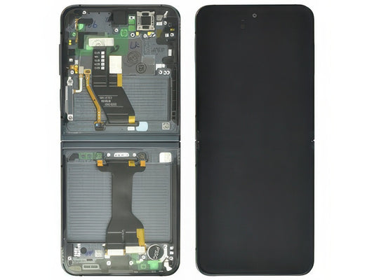 Lcd + Touch Screen + Frame Graphite per Samsung SM-F731 Galaxy Z Flip5