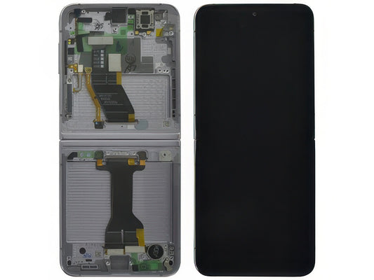 Lcd + Touch Screen + Frame Lavender per Samsung SM-F731 Galaxy Z Flip5