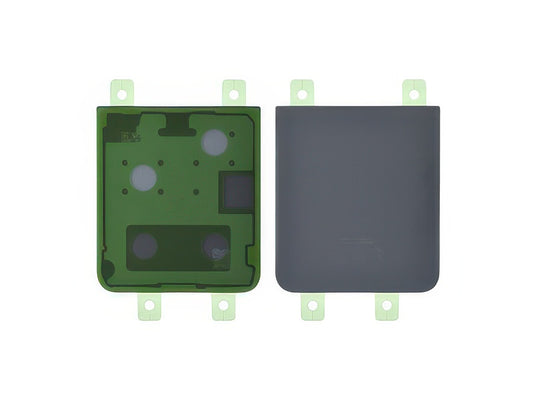 Cover Batteria Inferiore + Adesivi Graphite per Samsung SM-F731 Galaxy Z Flip5