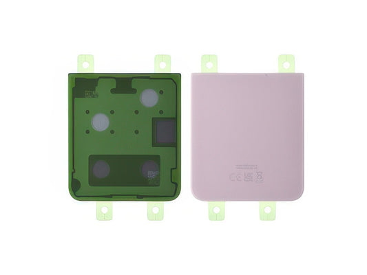 Cover Batteria Inferiore + Adesivi Lavender per Samsung SM-F731 Galaxy Z Flip5