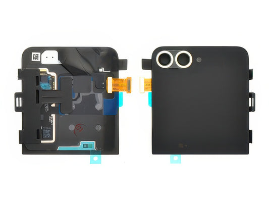 Lcd Esterno + Cover Superiore + Vetrino Camera Giallo per Samsung SM-F741 Galaxy Z Flip6