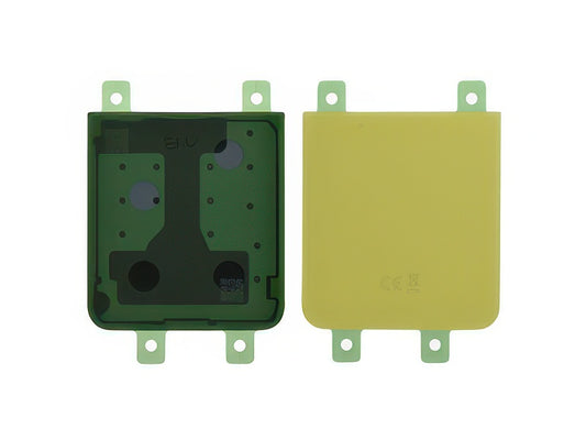 Cover Batteria Inferiore + Adesivi Giallo per Samsung SM-F741 Galaxy Z Flip6