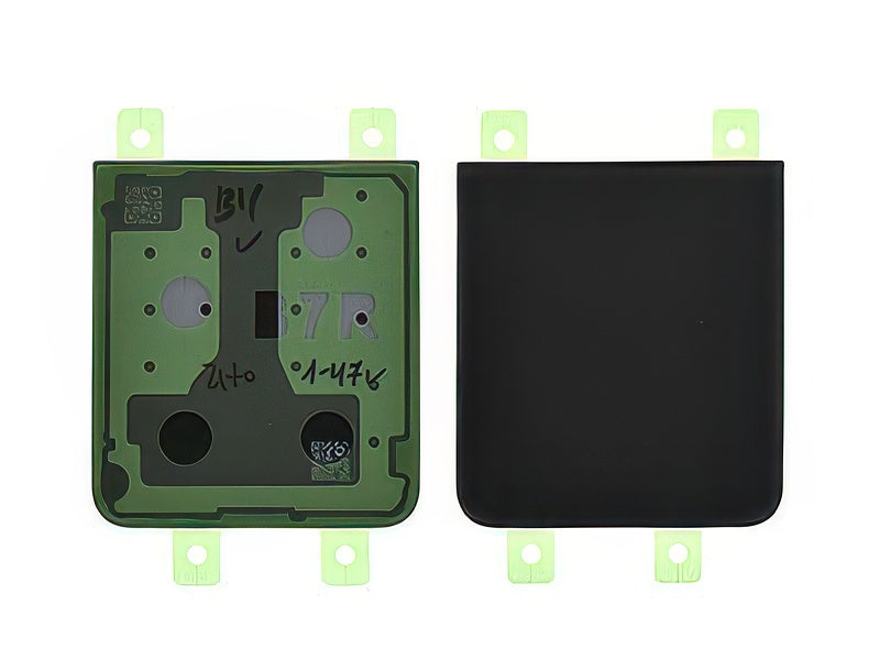 Cover Batteria Inferiore + Adesivi Nero per Samsung SM-F761 Galaxy Z Flip7 FE