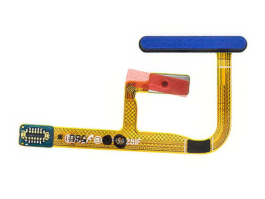 Flat cable + Lettore Impronta Blu Shadow per Samsung SM-F766 Galaxy Z Flip7