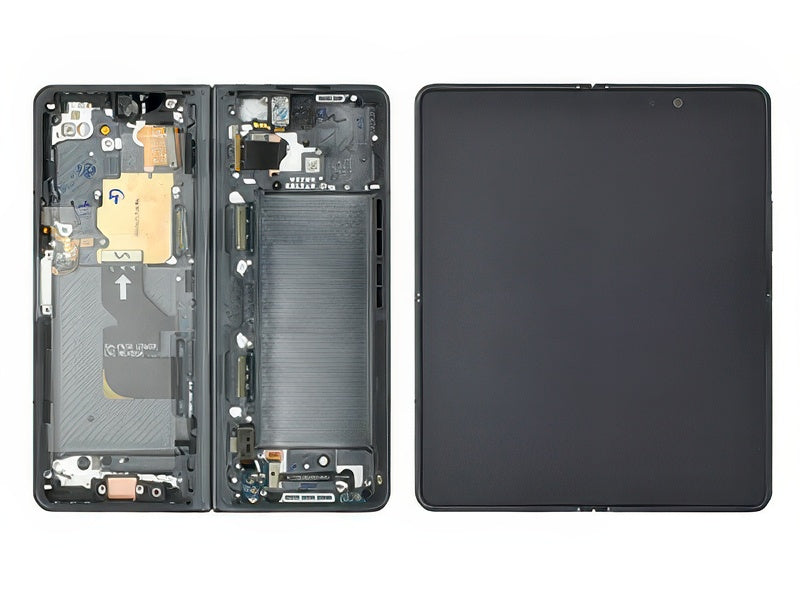 Lcd + Touchscreen + Frame + Altoparlante Phantom Black per Samsung SM-F936 Galaxy Z Fold4