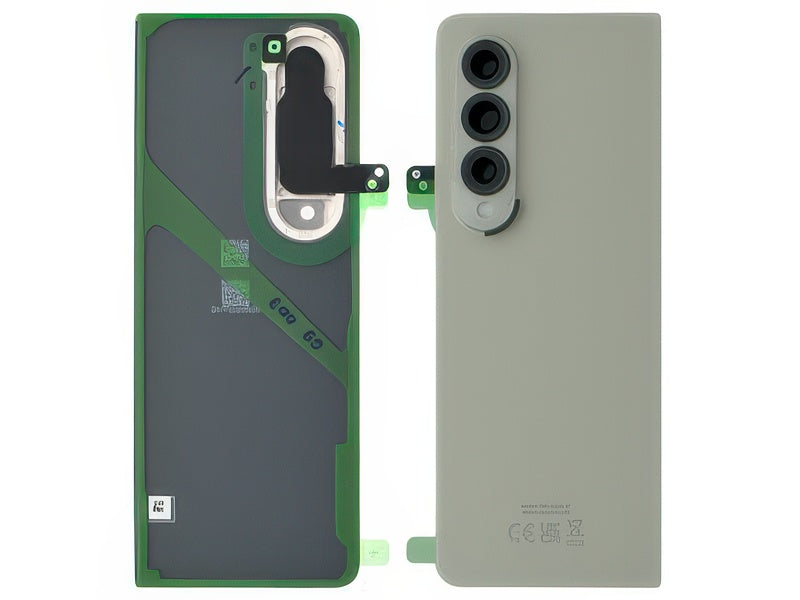 Cover Batteria + Adesivi Beige per Samsung SM-F936 Galaxy Z Fold4