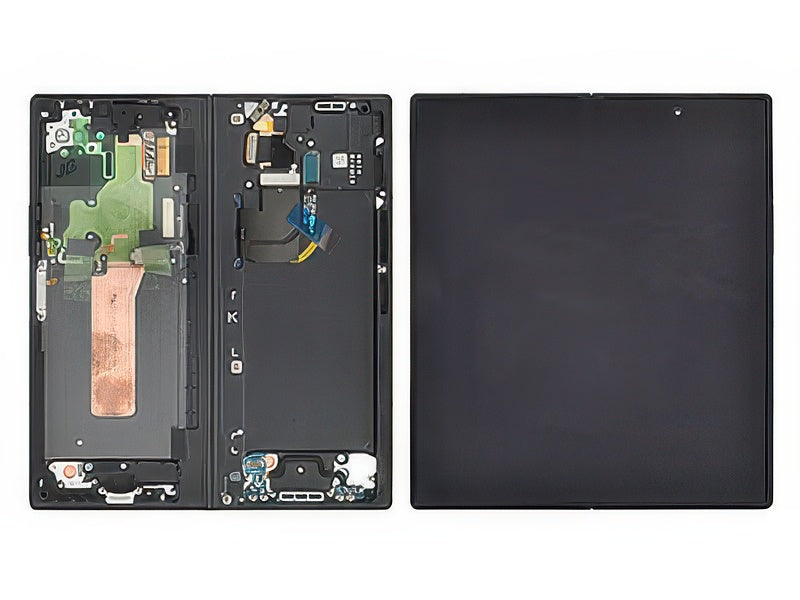 Lcd + Touch Screen + Frame Crafted Black per Samsung SM-F956 Galaxy Z Fold6
