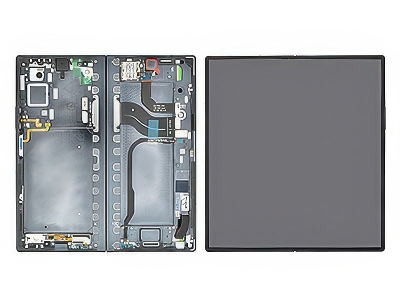 Lcd + Touch Screen + Frame Jet Black per Samsung SM-F966 Galaxy Z Fold7
