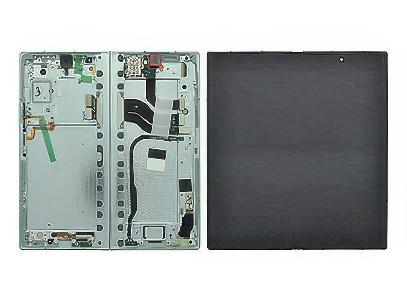 Lcd + Touch Screen + Frame Mint per Samsung SM-F966 Galaxy Z Fold7