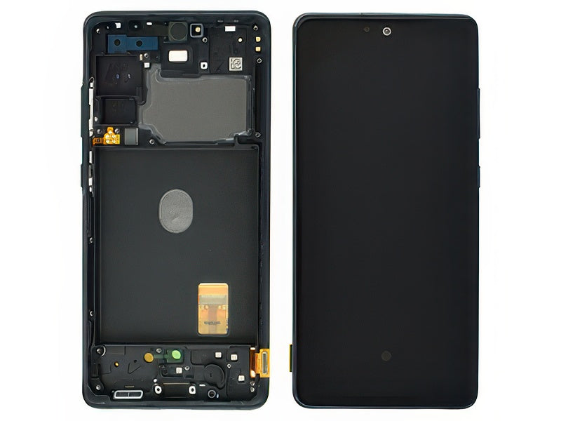Lcd + Touchscreen + Frame + Tasti Laterali Cloud Navy per Samsung SM-G780F Galaxy S20 FE