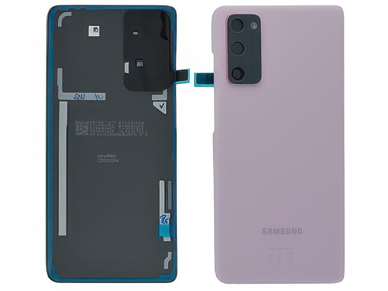 Cover Batteria + Vetrino Camera + Adesivi Cloud Lavender per Samsung SM-G780F Galaxy S20 FE